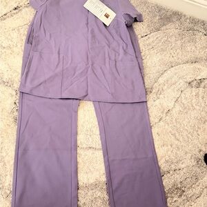 Purple Scrub Set